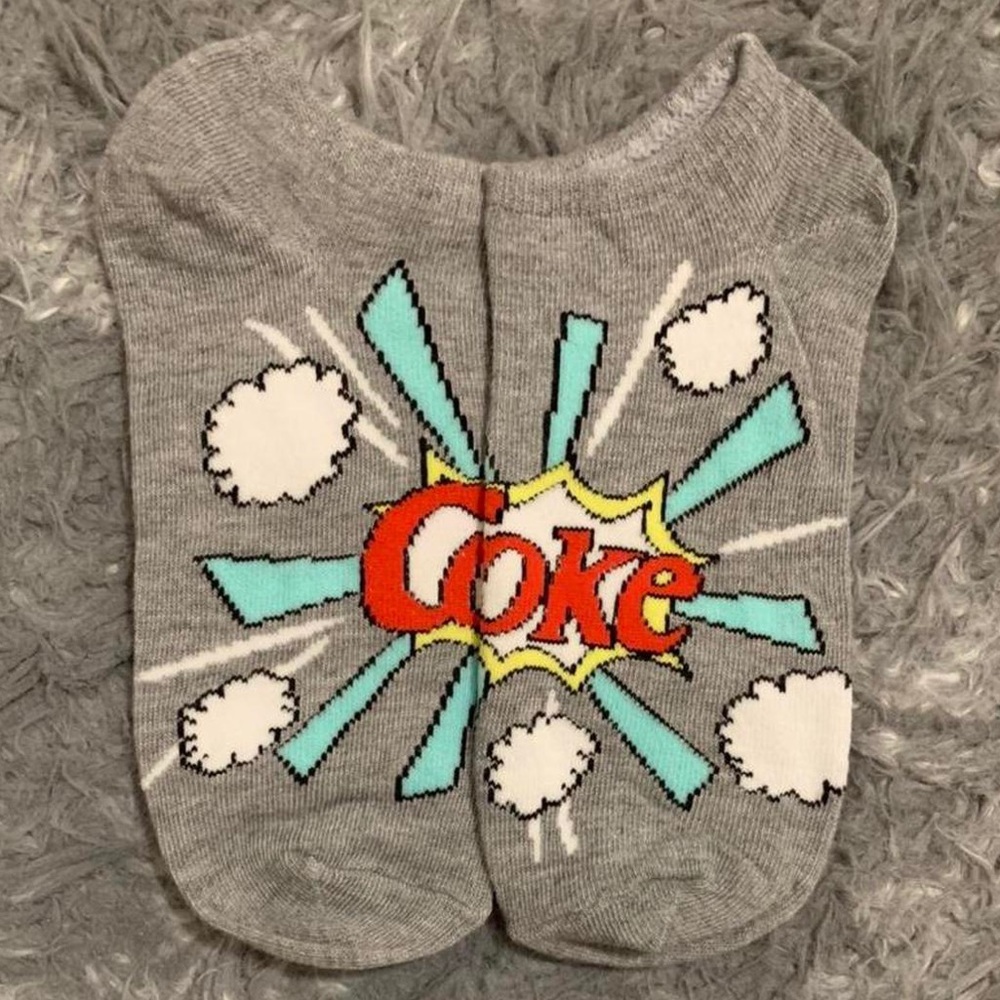 Women’s Size 4-10 “Coca-Cola” No Show/Ankle Socks *New Without Tag*